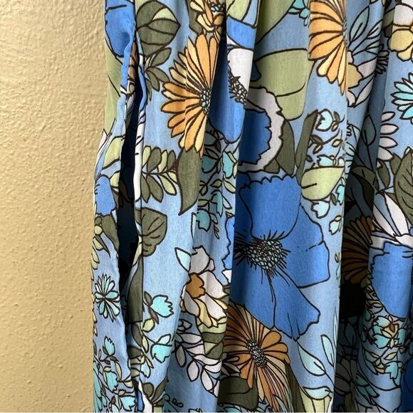 B.O.G Collective Dress Floral Knit Crochet Blue
Size S - Picture 5 of 6